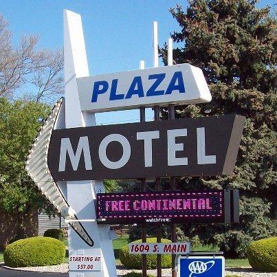 Plaza Motel Bryan Exterior foto